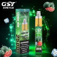 Load image into Gallery viewer, GST BOMB PLUS Disposable Vape | 2500 Puffs | 5% Nicotine Salt | 7ml
