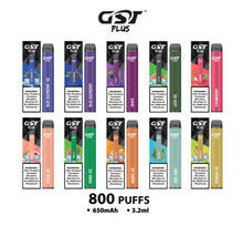 Load image into Gallery viewer, GST PLUS Disposable Vape | 800 Puffs | 5% Nicotine Salt | 3.2ml
