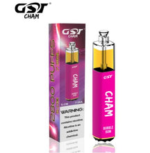 Load image into Gallery viewer, GST CHAM Disposable Vape | 2800 Puffs | 5% Nicotine Salt | 7.5ml
