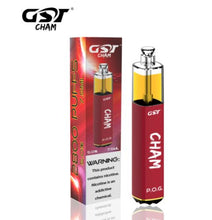 Load image into Gallery viewer, GST CHAM Disposable Vape | 2800 Puffs | 5% Nicotine Salt | 7.5ml
