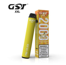 Load image into Gallery viewer, GST XXL Disposable Vape | Adjustable airflow | 2000 Puffs | 5% Nicotine Salt | 6.5ml
